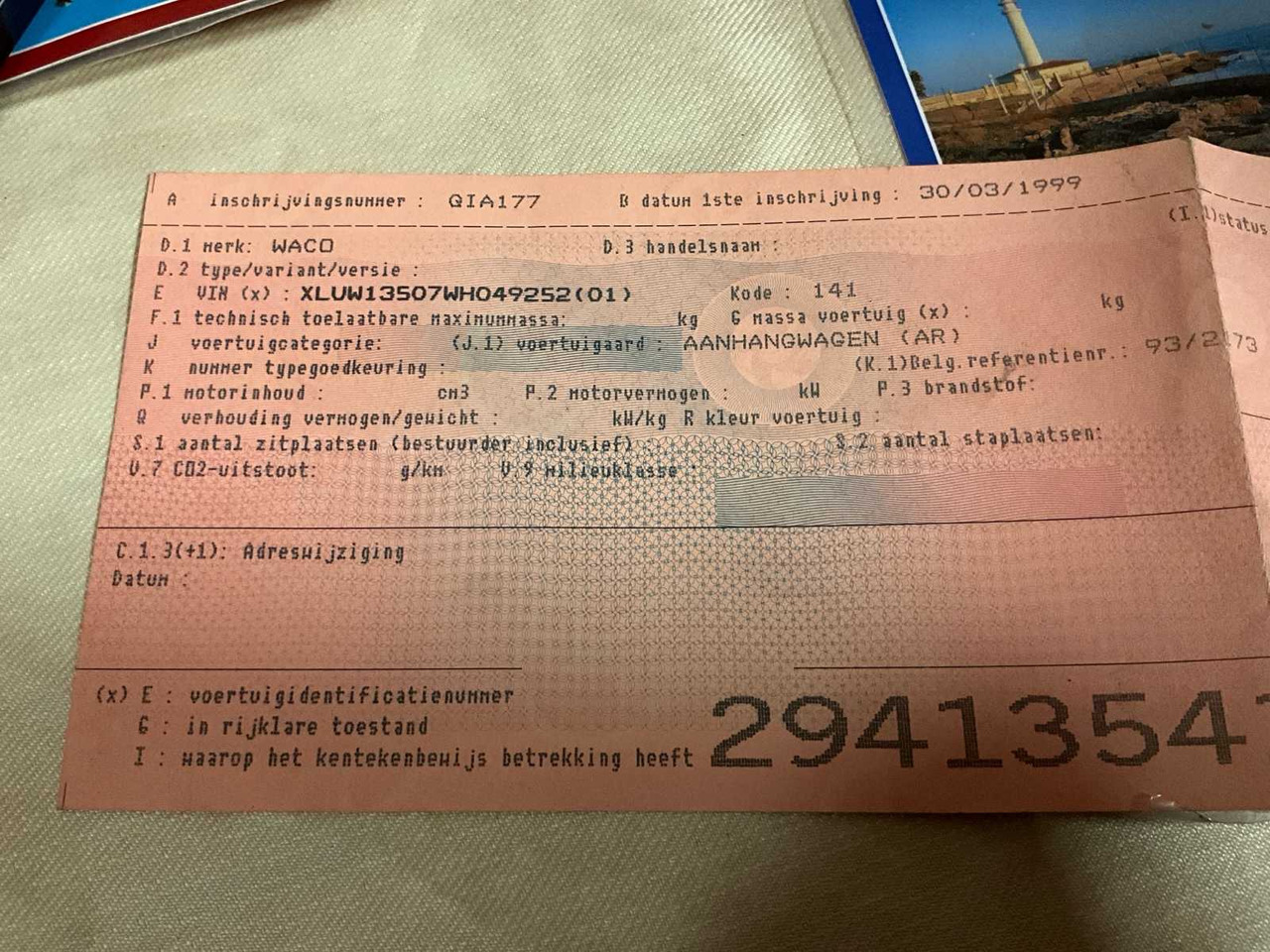 1998 PACKO TRAILER - Römork: fotoğraf 3 1998 PACKO TRAILER - Römork: fotoğraf 3