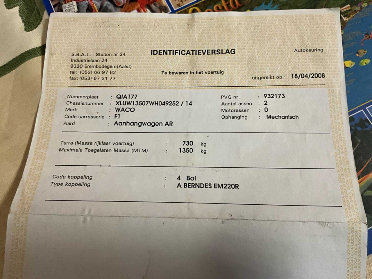 1998 PACKO TRAILER - Römork: fotoğraf 4 1998 PACKO TRAILER - Römork: fotoğraf 4