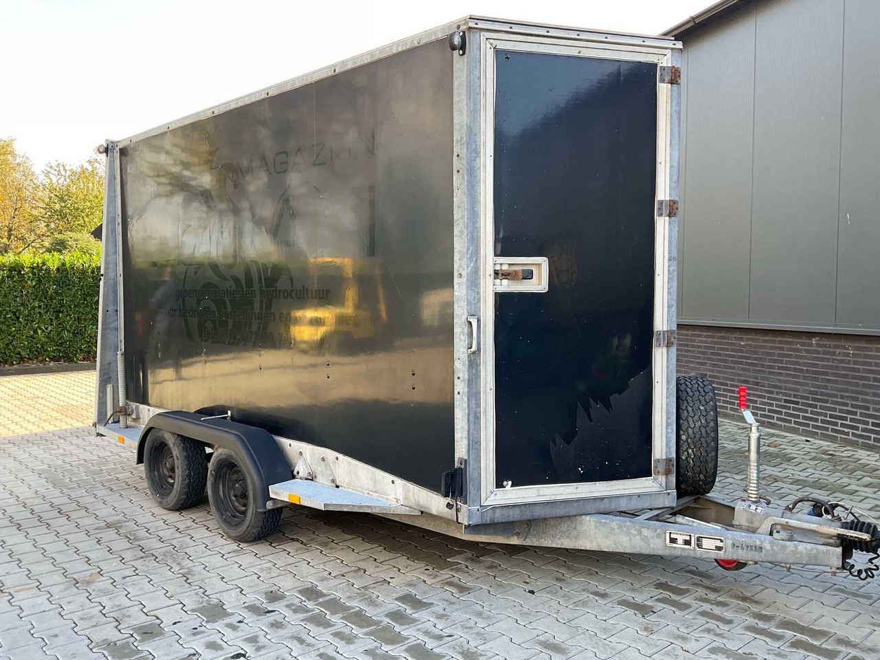 2003 IFOR WILLIAMS TRAILERS BV126G BOX TRAILER - Römork: fotoğraf 2 2003 IFOR WILLIAMS TRAILERS BV126G BOX TRAILER - Römork: fotoğraf 2