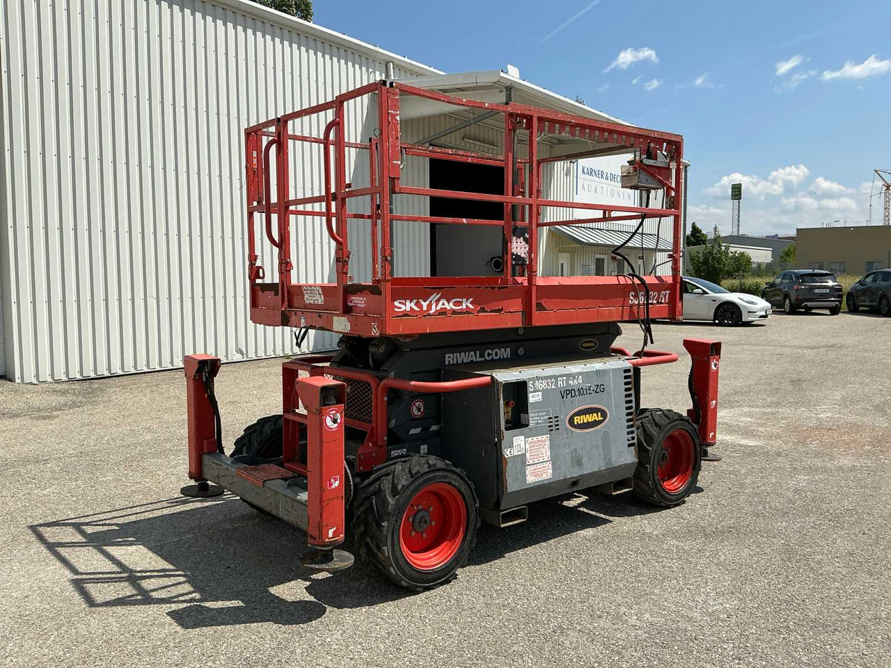 Skyjack SJ6832RT 4x4 - Araçüstü platform: fotoğraf 4 Skyjack SJ6832RT 4x4 - Araçüstü platform: fotoğraf 4