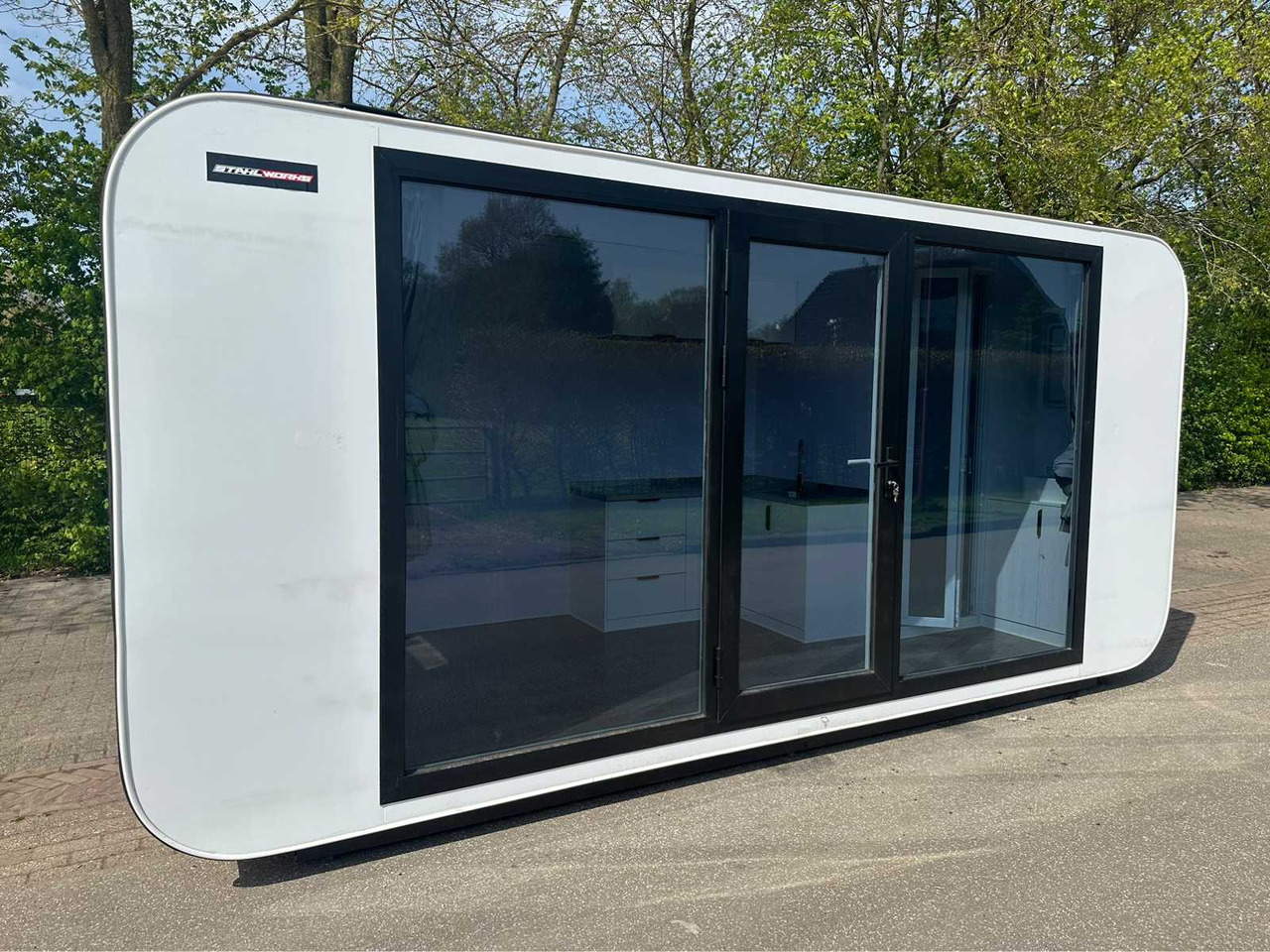 Stahlworks Eco 5000 A - Konut konteyneri: fotoğraf 1 Stahlworks Eco 5000 A - Konut konteyneri: fotoğraf 1