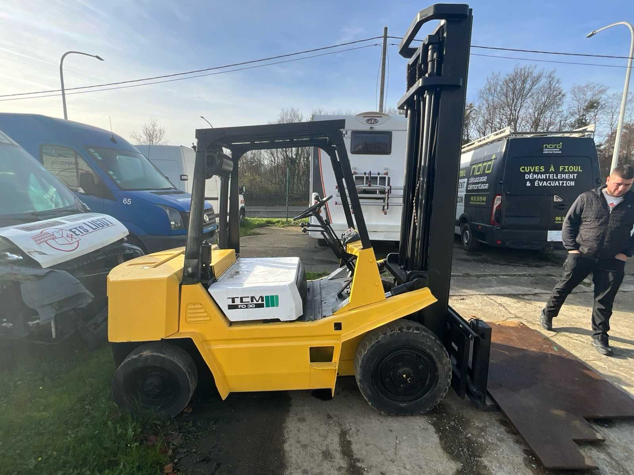 TCM FD30 FORKLIFT - Forklift: fotoğraf 5 TCM FD30 FORKLIFT - Forklift: fotoğraf 5