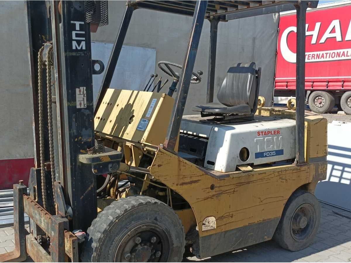 TCM FD35Z3 FORKLIFT TRUCKS - Forklift: fotoğraf 3 TCM FD35Z3 FORKLIFT TRUCKS - Forklift: fotoğraf 3