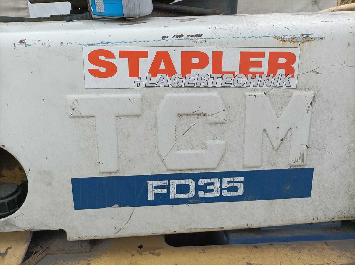 TCM FD35Z3 FORKLIFT TRUCKS - Forklift: fotoğraf 5 TCM FD35Z3 FORKLIFT TRUCKS - Forklift: fotoğraf 5