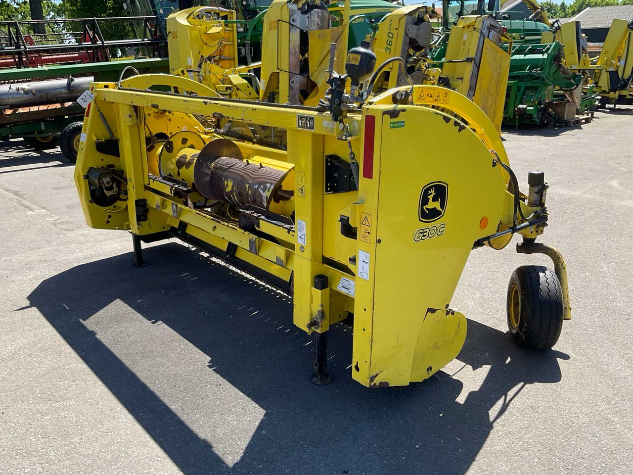 John Deere / Kemper 630C - Tarım araçları: fotoğraf 5 John Deere / Kemper 630C - Tarım araçları: fotoğraf 5