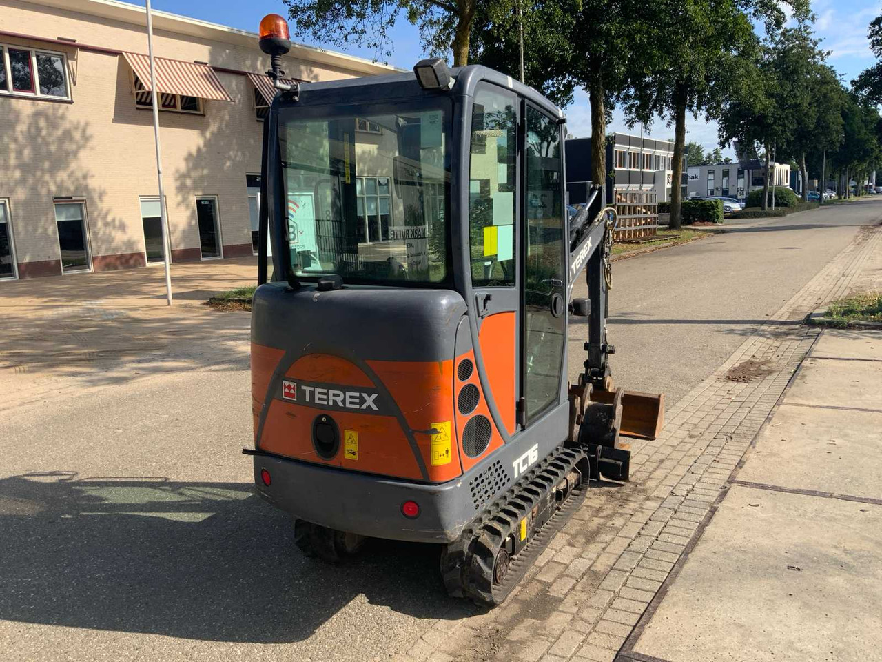 Terex TC16 - Paletli ekskavatör: fotoğraf 3 Terex TC16 - Paletli ekskavatör: fotoğraf 3