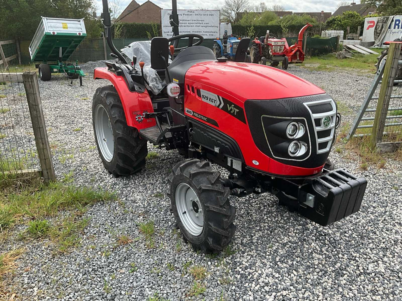 VST Fieldtrac 929 EGT - Küçük traktör: fotoğraf 4 VST Fieldtrac 929 EGT - Küçük traktör: fotoğraf 4