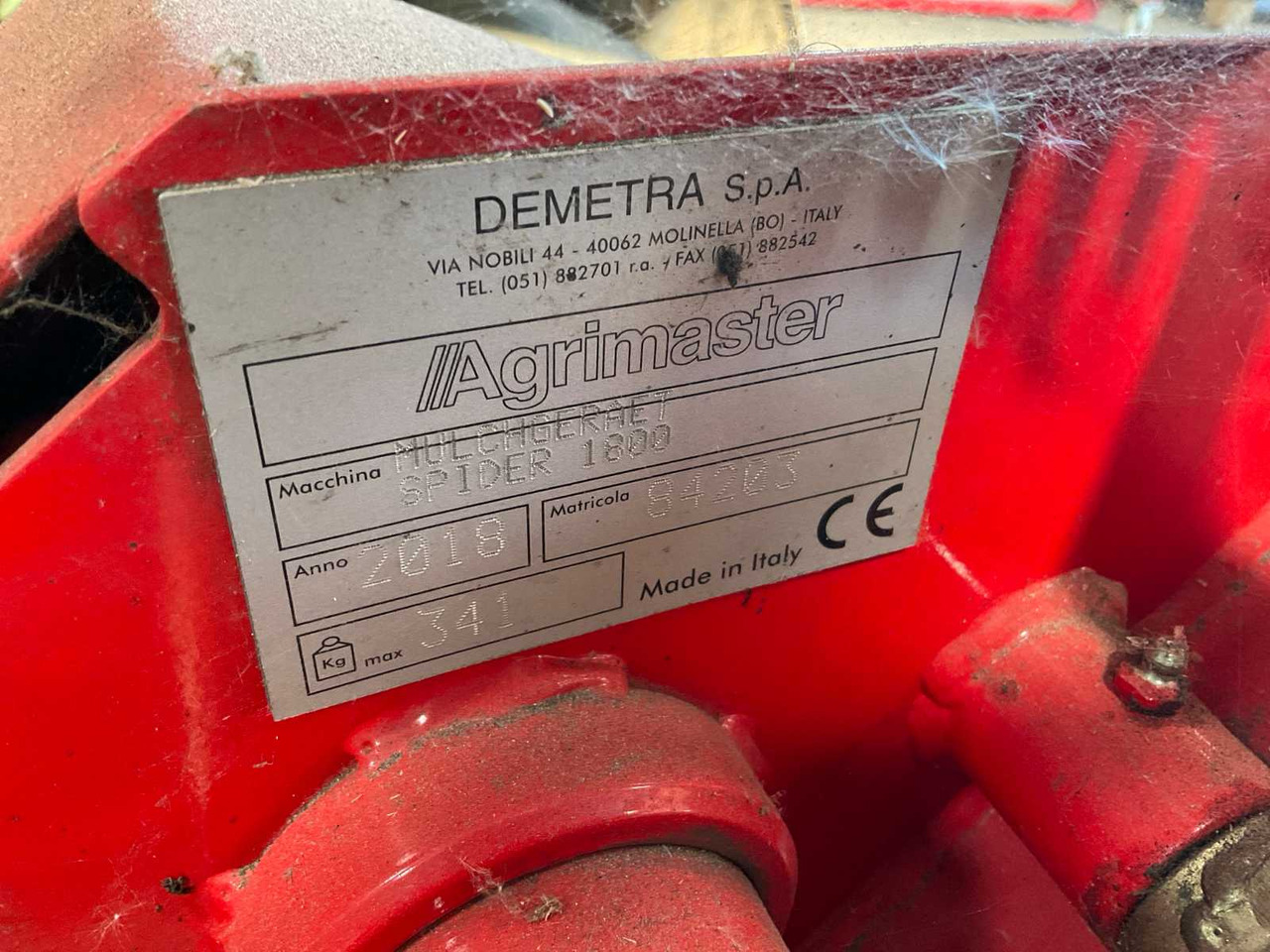 Vervaet Mulcheraet Spider 1800 - Sap parçalama makinesi: fotoğraf 5 Vervaet Mulcheraet Spider 1800 - Sap parçalama makinesi: fotoğraf 5
