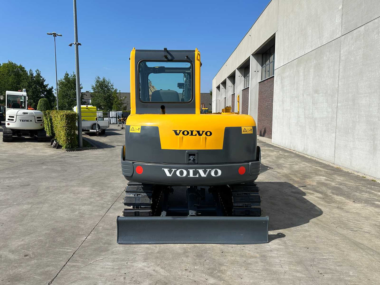 Volvo EC55B - Paletli ekskavatör: fotoğraf 5 Volvo EC55B - Paletli ekskavatör: fotoğraf 5
