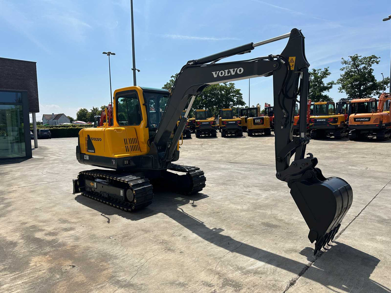 Volvo EC55B - Paletli ekskavatör: fotoğraf 3 Volvo EC55B - Paletli ekskavatör: fotoğraf 3