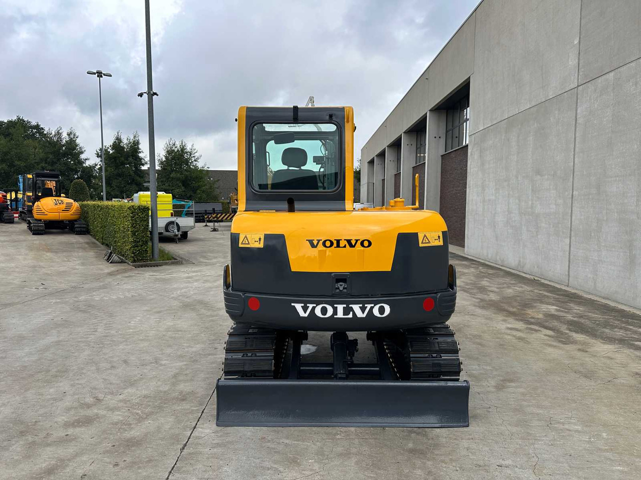 Volvo EC55B - Paletli ekskavatör: fotoğraf 5 Volvo EC55B - Paletli ekskavatör: fotoğraf 5