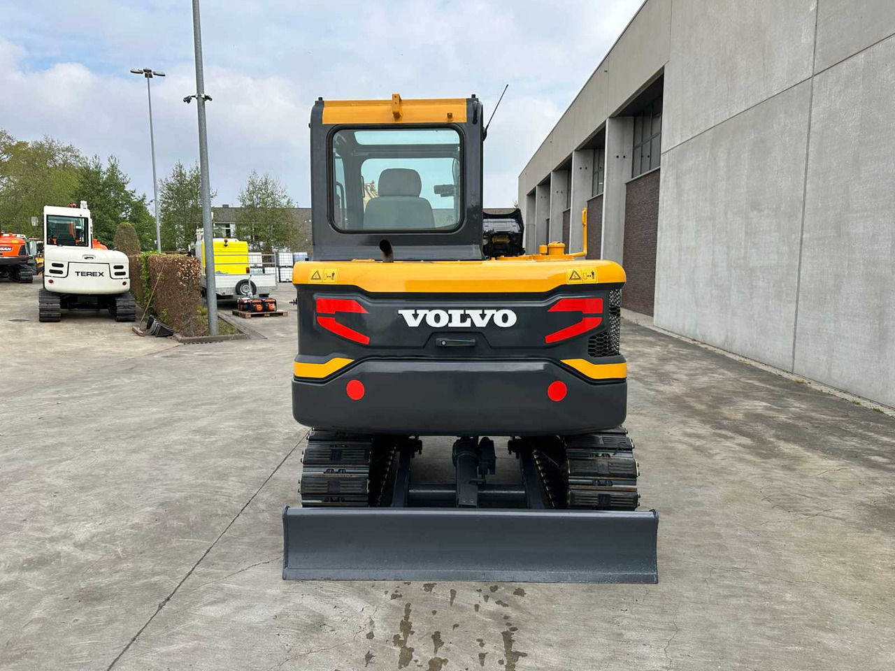 Volvo EC55D - Paletli ekskavatör: fotoğraf 5 Volvo EC55D - Paletli ekskavatör: fotoğraf 5