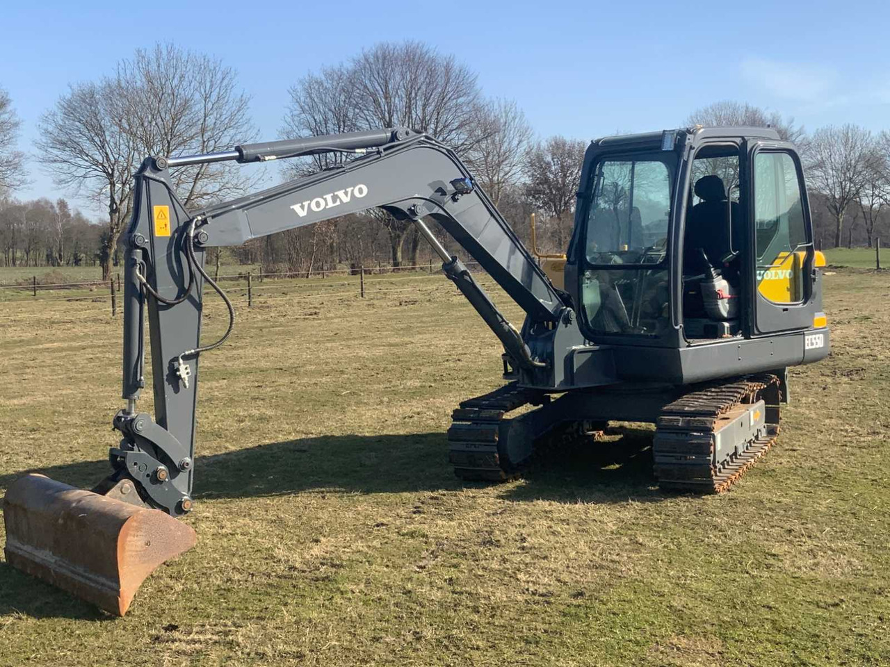 Volvo EC55D - Paletli ekskavatör: fotoğraf 1 Volvo EC55D - Paletli ekskavatör: fotoğraf 1