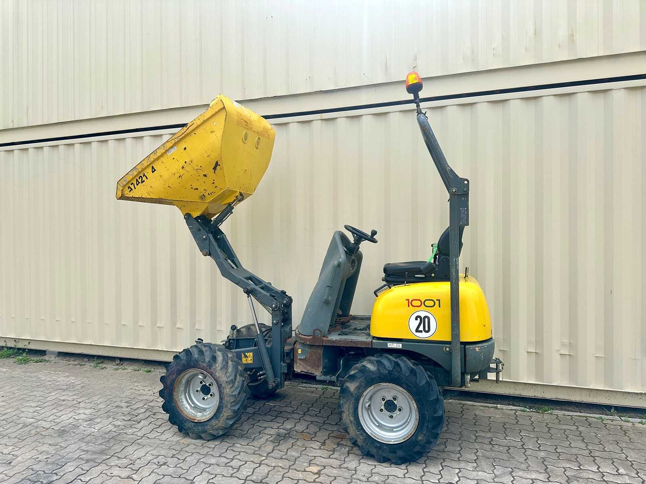 Wacker Neuson 1001 Hochkipper - Damper: fotoğraf 2 Wacker Neuson 1001 Hochkipper - Damper: fotoğraf 2