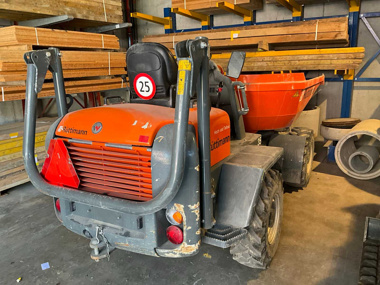 Wacker Neuson D04-02 - Mini damperli kamyon: fotoğraf 3 Wacker Neuson D04-02 - Mini damperli kamyon: fotoğraf 3