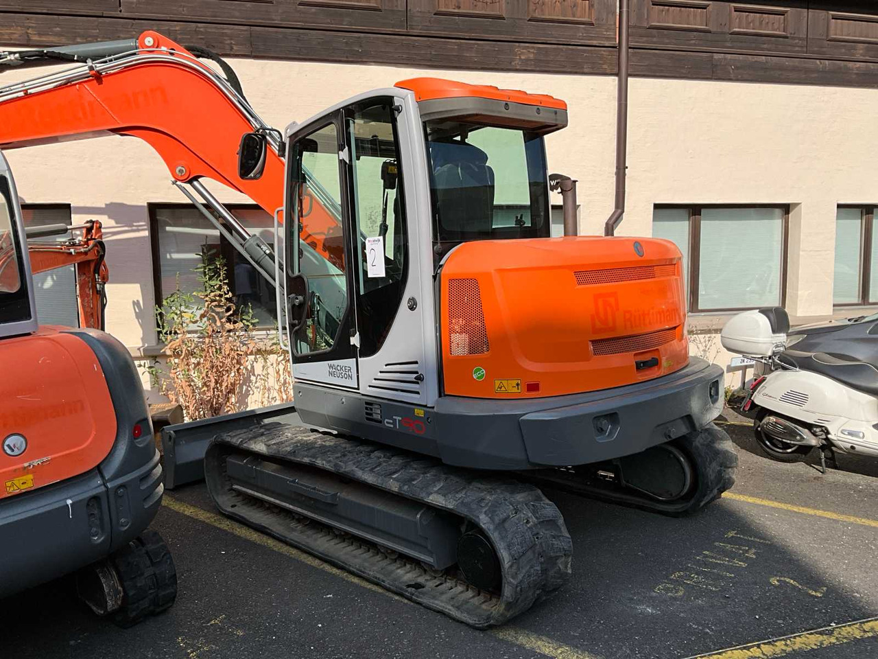 Wacker Neuson ET90 - Paletli ekskavatör: fotoğraf 1 Wacker Neuson ET90 - Paletli ekskavatör: fotoğraf 1