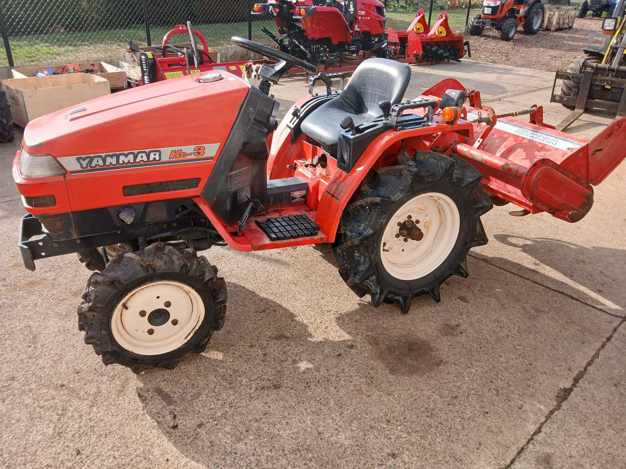 Yanmar Ke-3 - Küçük traktör: fotoğraf 3 Yanmar Ke-3 - Küçük traktör: fotoğraf 3