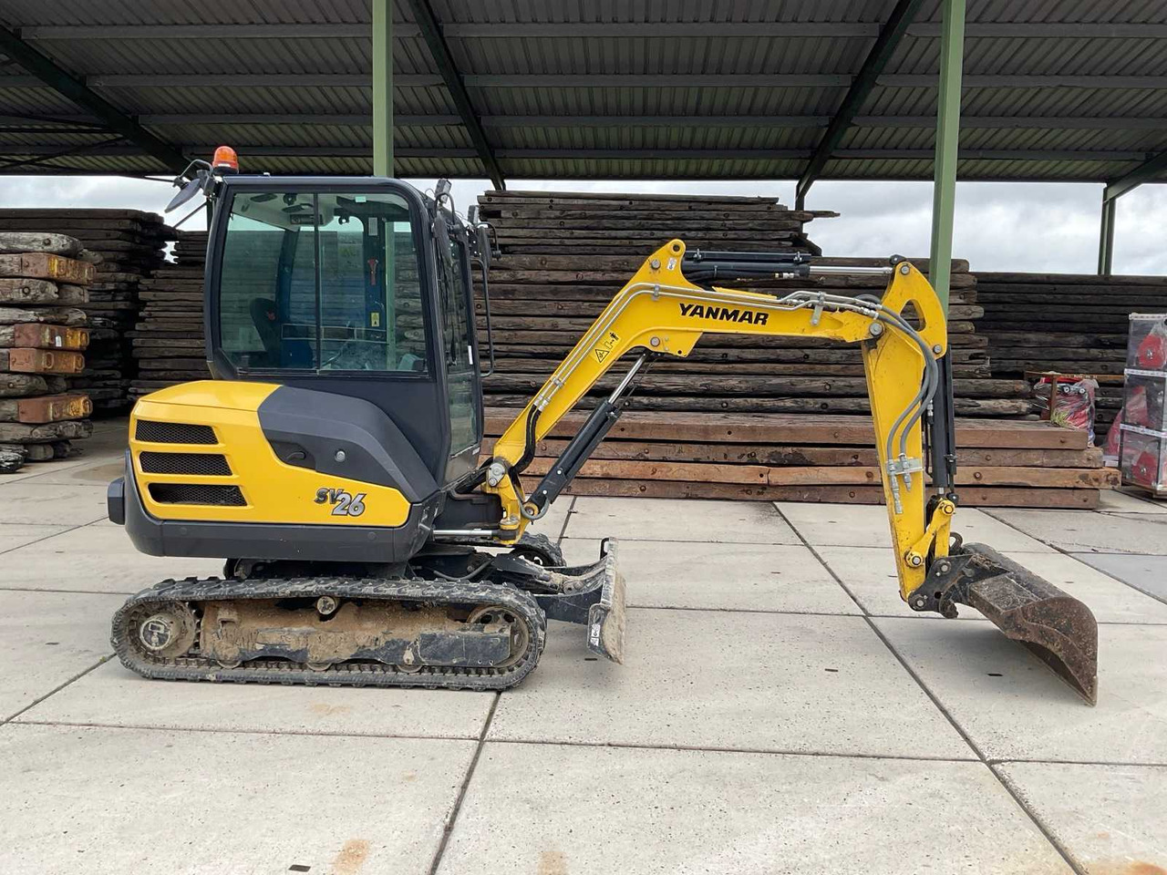 Yanmar SV26 - Paletli ekskavatör: fotoğraf 4 Yanmar SV26 - Paletli ekskavatör: fotoğraf 4