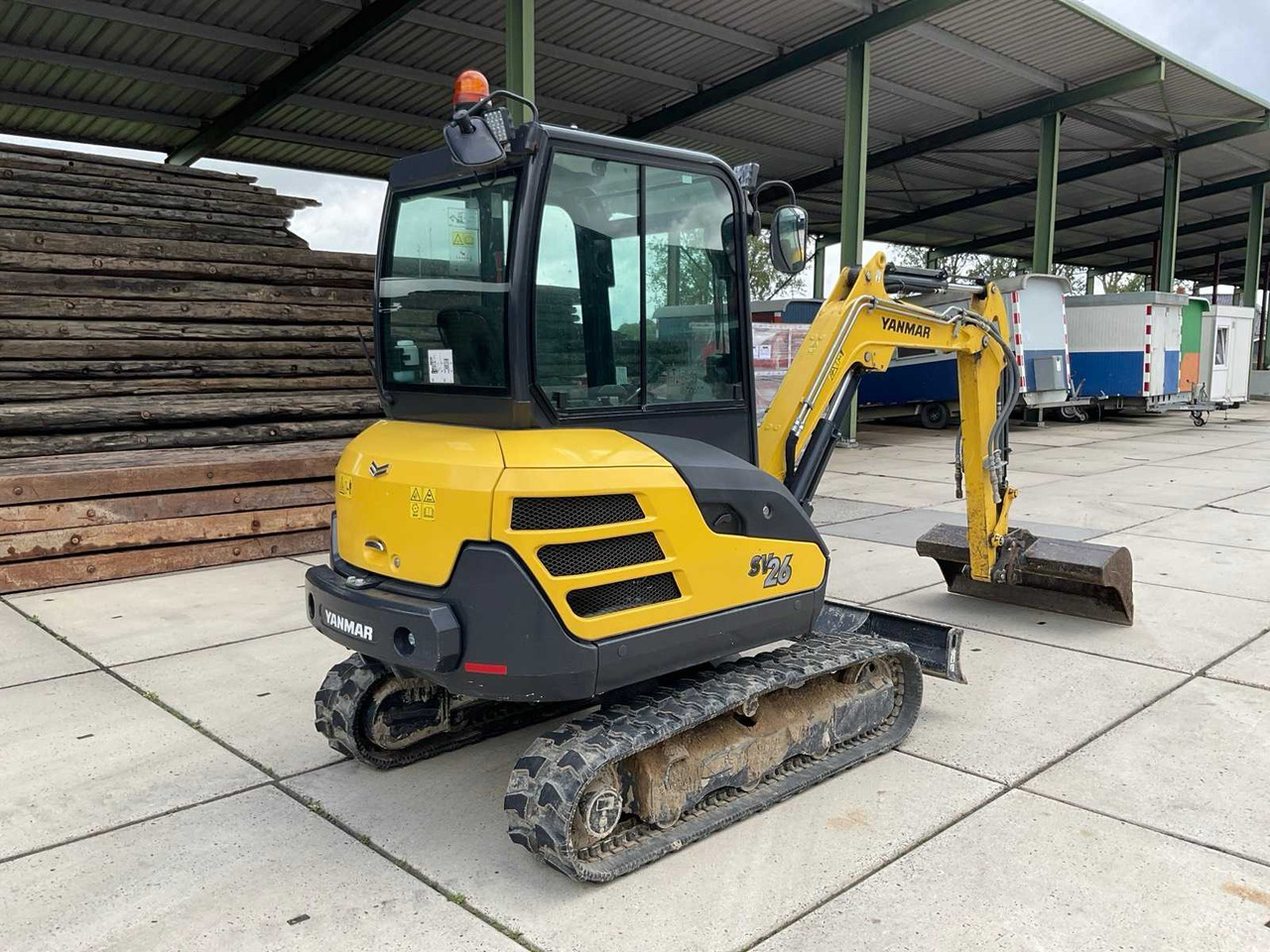 Yanmar SV26 - Paletli ekskavatör: fotoğraf 5 Yanmar SV26 - Paletli ekskavatör: fotoğraf 5