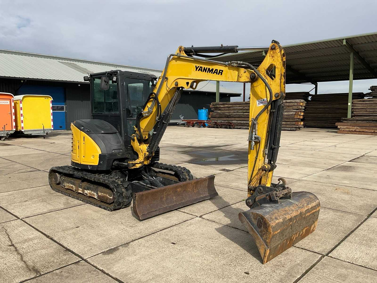 Yanmar ViO50 - Paletli ekskavatör: fotoğraf 3 Yanmar ViO50 - Paletli ekskavatör: fotoğraf 3