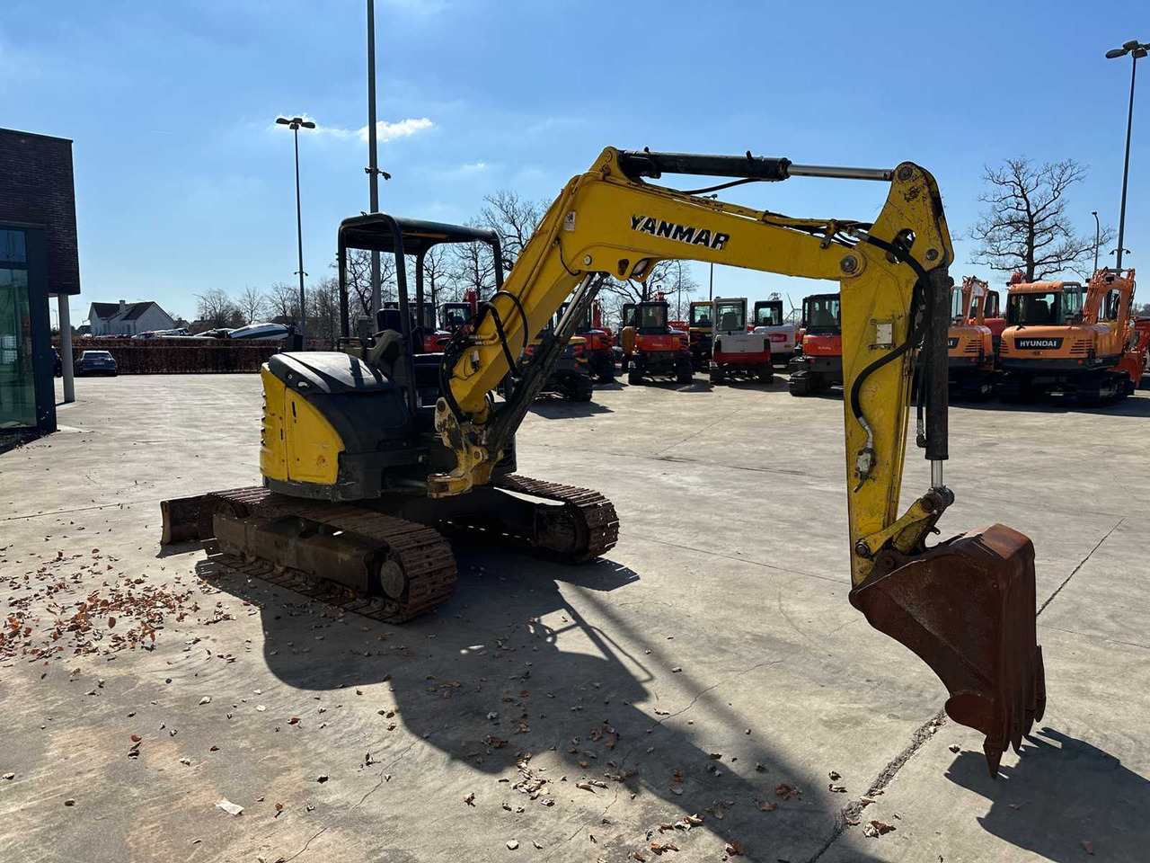 Yanmar Vio45 - Paletli ekskavatör: fotoğraf 3 Yanmar Vio45 - Paletli ekskavatör: fotoğraf 3