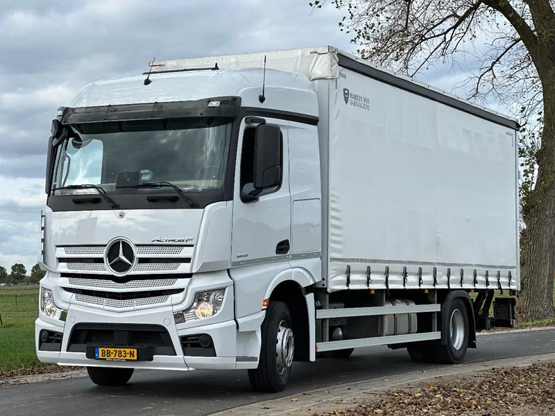 Mercedes-Benz Actros ACTROS 1843L 2022. 183432km Schuifzeil met Laadklep 2000kg - Tenteli kamyon: fotoğraf 1 Mercedes-Benz Actros ACTROS 1843L 2022. 183432km Schuifzeil met Laadklep 2000kg - Tenteli kamyon: fotoğraf 1
