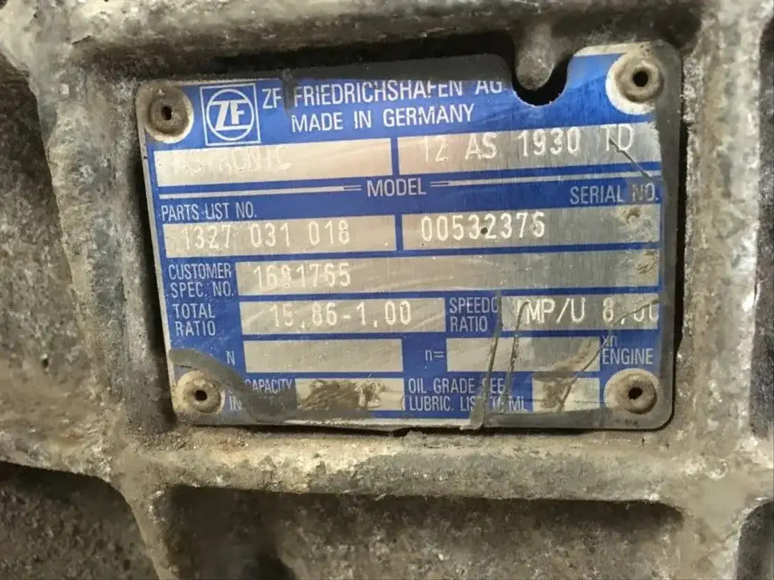 DAF Versnellingsbak 12 AS 1930 TD - Şanzıman ve yedek parça - Kamyon: fotoğraf 5 DAF Versnellingsbak 12 AS 1930 TD - Şanzıman ve yedek parça - Kamyon: fotoğraf 5