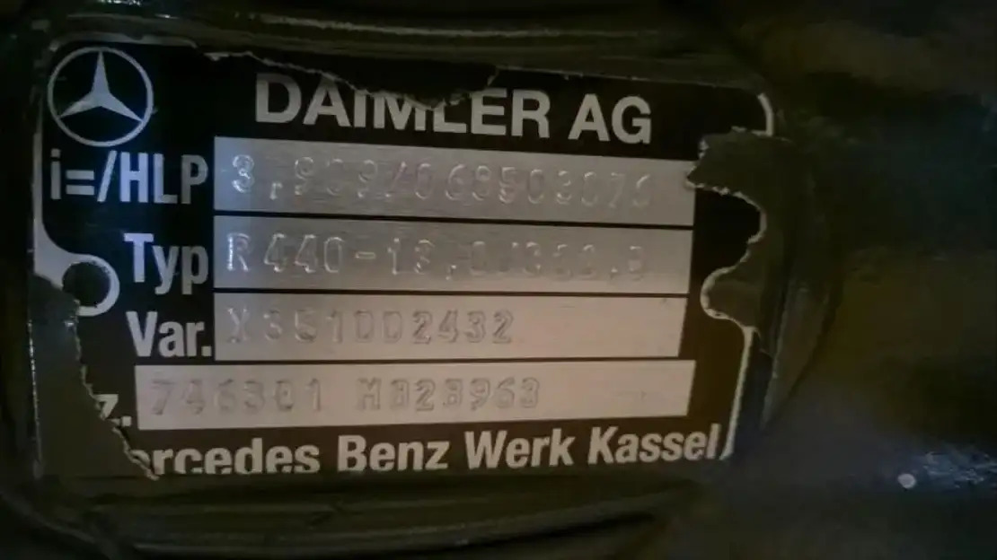 Mercedes-Benz Differentieel  - Arka aks - Kamyon: fotoğraf 2 Mercedes-Benz Differentieel  - Arka aks - Kamyon: fotoğraf 2