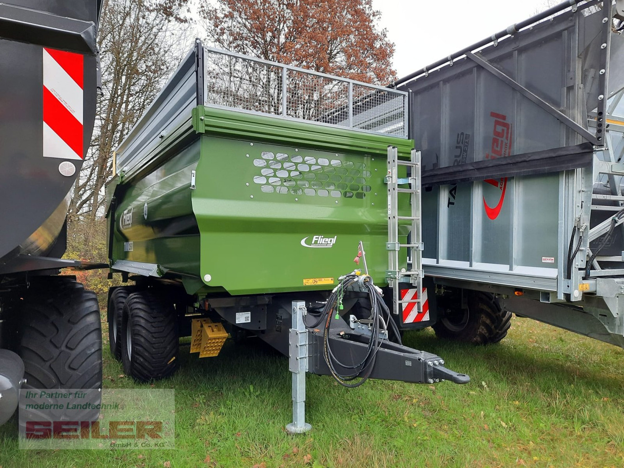 Fliegl TMK 160 FOX 25 m² - Damperli traktör römorku: fotoğraf 1 Fliegl TMK 160 FOX 25 m² - Damperli traktör römorku: fotoğraf 1