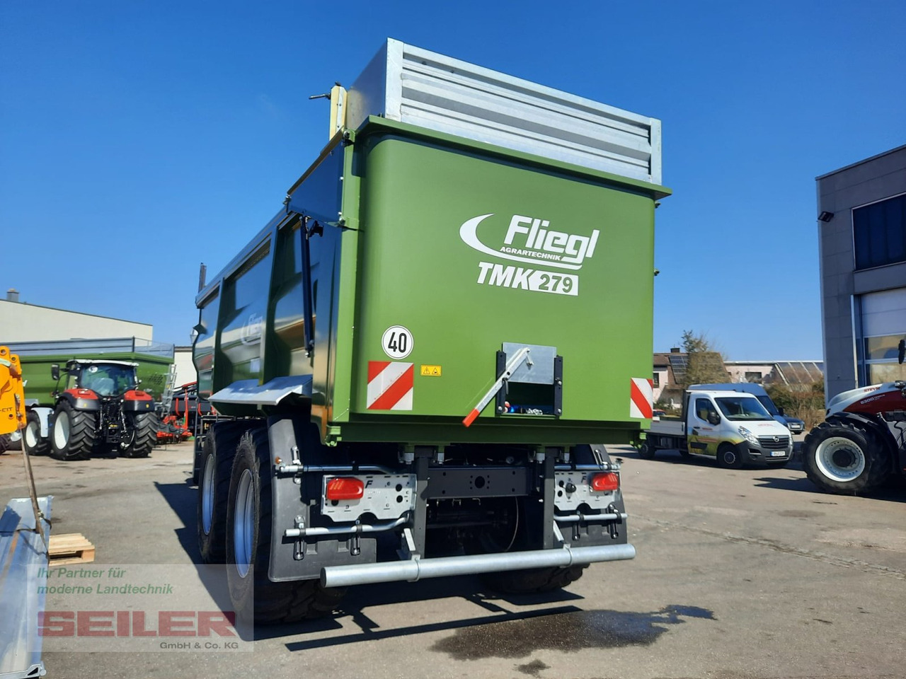 Fliegl TMK 279 FOX 43m³ - Damperli traktör römorku: fotoğraf 5 Fliegl TMK 279 FOX 43m³ - Damperli traktör römorku: fotoğraf 5
