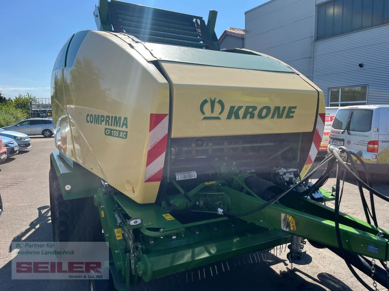 Krone Comprima CF 155 XC - Silindirik balya makinesi: fotoğraf 3 Krone Comprima CF 155 XC - Silindirik balya makinesi: fotoğraf 3
