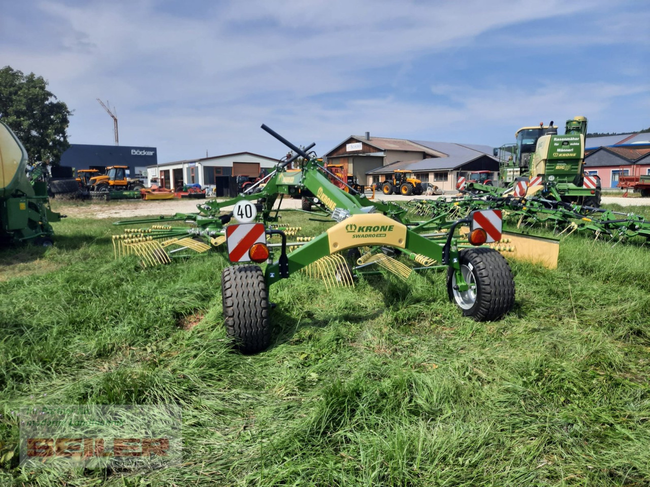 Krone Swadro TS 680 - Ot toplama tırmığı: fotoğraf 4 Krone Swadro TS 680 - Ot toplama tırmığı: fotoğraf 4