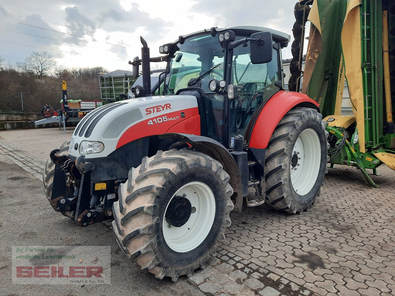 Steyr Multi 4105 EcoTech - Traktör: fotoğraf 1 Steyr Multi 4105 EcoTech - Traktör: fotoğraf 1
