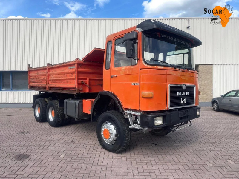 MAN 26.293 6x6 Full steel Kipper - Damperli kamyon: fotoğraf 1 MAN 26.293 6x6 Full steel Kipper - Damperli kamyon: fotoğraf 1