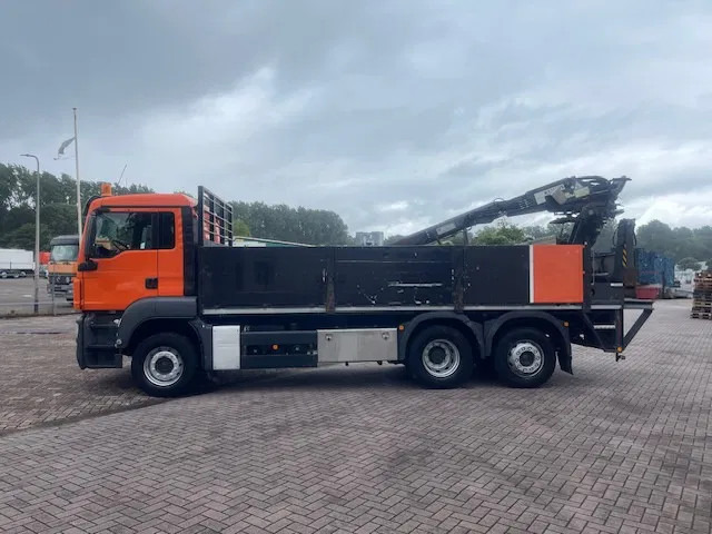 MAN TGS 26.320 6x2 Euro 5 met verrijdbare 14.000 R2 Kennis kraan '2008' met stempels - Vinçli kamyon: fotoğraf 4 MAN TGS 26.320 6x2 Euro 5 met verrijdbare 14.000 R2 Kennis kraan '2008' met stempels - Vinçli kamyon: fotoğraf 4