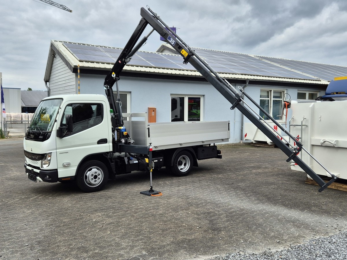 FUSO 3S15 Alu Pritsche 2.80m Ladekran - Açık kasa kamyonet: fotoğraf 1 FUSO 3S15 Alu Pritsche 2.80m Ladekran - Açık kasa kamyonet: fotoğraf 1