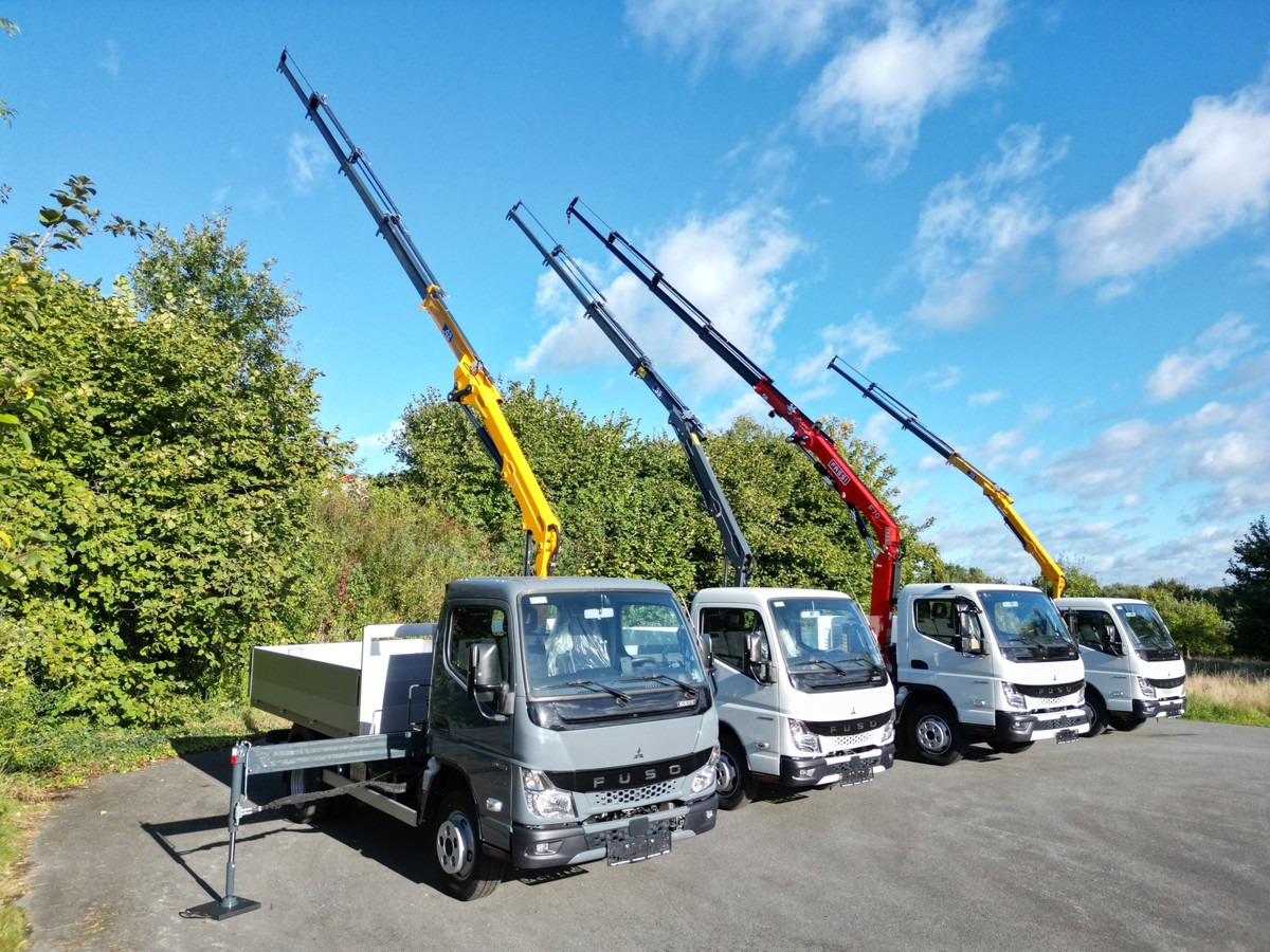 Yeni Açık kasa kamyonet FUSO 3S15 Alu Pritsche 2.80m Ladekran Funk!: fotoğraf 18