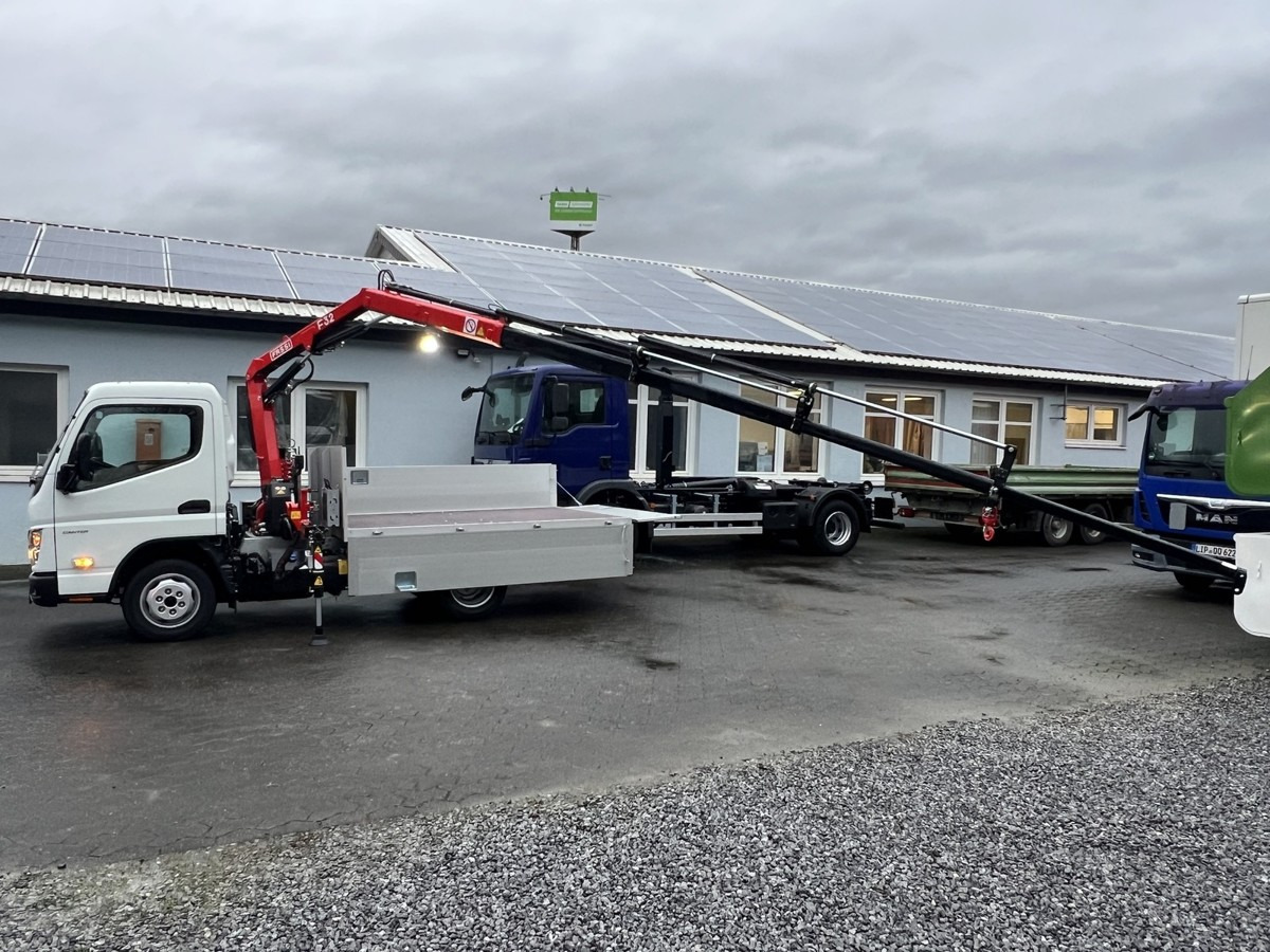 FUSO 3S15 Alu Pritsche 2.80m Ladekran Funk! - Açık kasa kamyonet: fotoğraf 5 FUSO 3S15 Alu Pritsche 2.80m Ladekran Funk! - Açık kasa kamyonet: fotoğraf 5