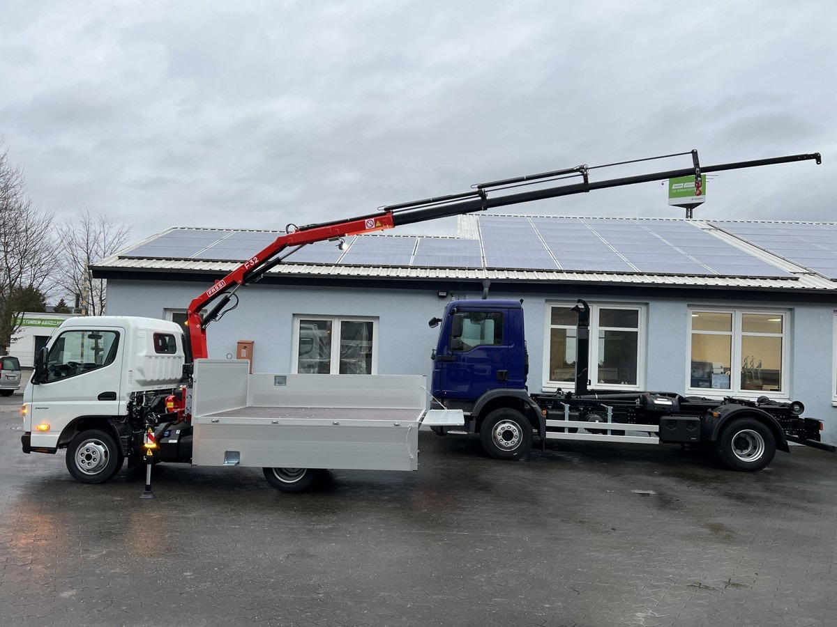 FUSO 3S15 Alu Pritsche 2.80m Ladekran Funk! sofort ve - Açık kasa kamyonet: fotoğraf 3 FUSO 3S15 Alu Pritsche 2.80m Ladekran Funk! sofort ve - Açık kasa kamyonet: fotoğraf 3