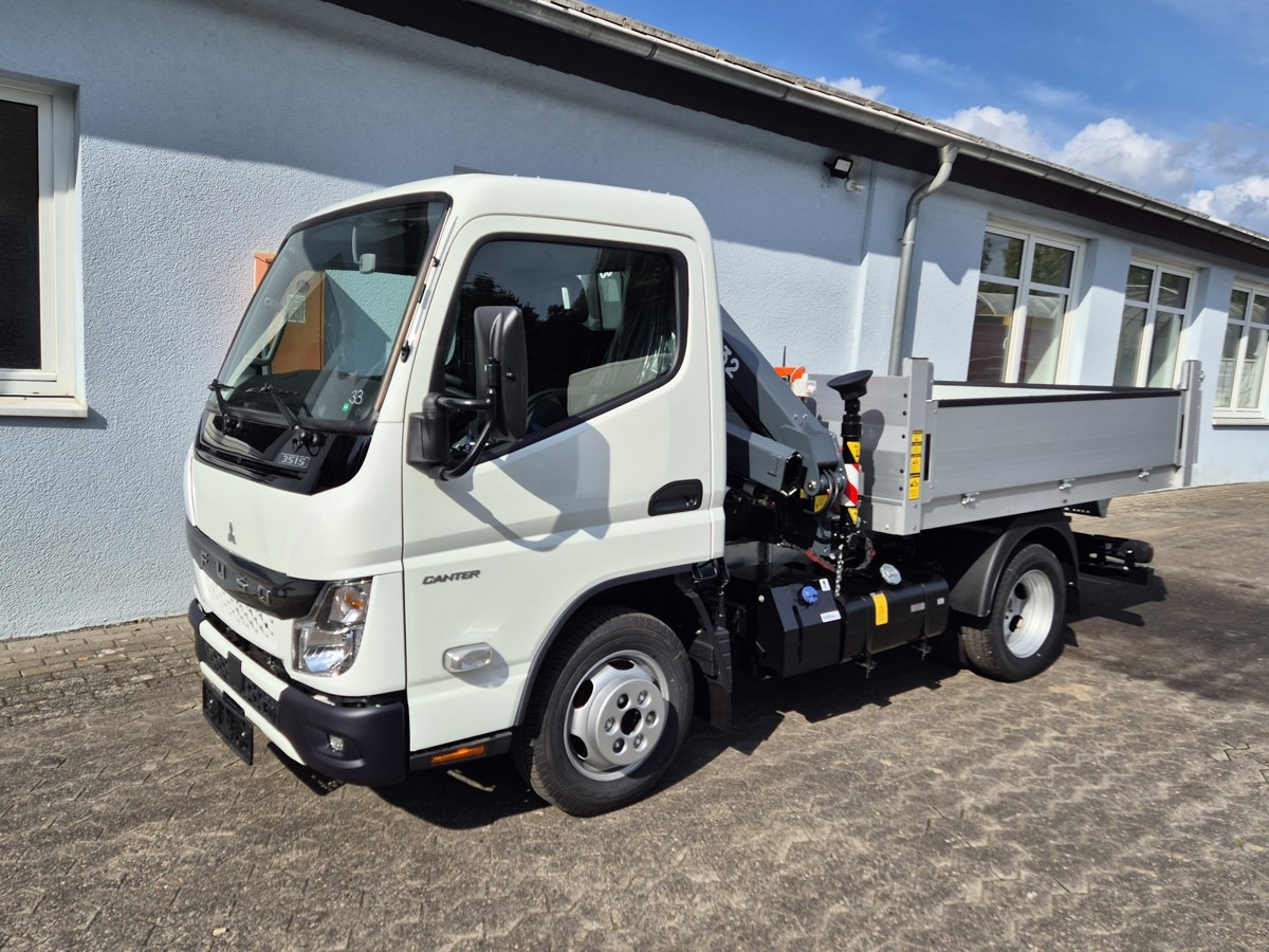 FUSO 3S15 Kipper mit Ladekran Funk 3x hydr. Kran - Damperli kamyonet: fotoğraf 4 FUSO 3S15 Kipper mit Ladekran Funk 3x hydr. Kran - Damperli kamyonet: fotoğraf 4
