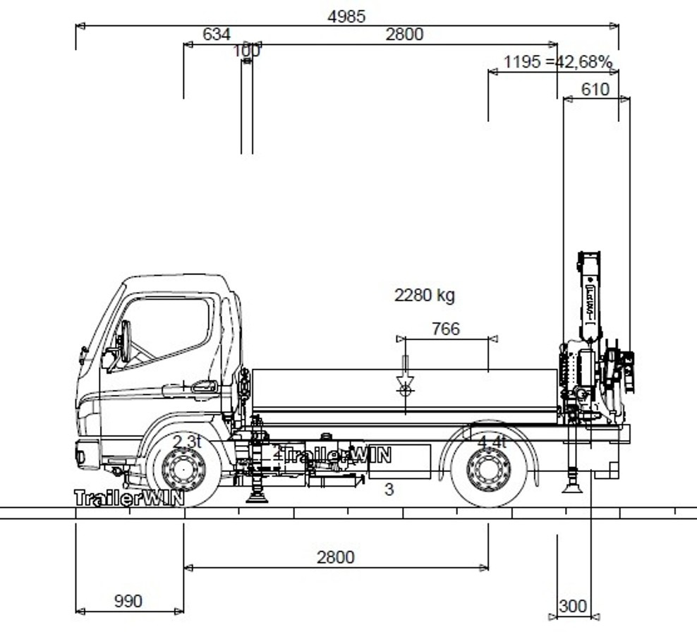 FUSO 6S15 Pritsche 2.8m Heckkran 4xhydr+1xman. Funk! - Açık kasa kamyonet: fotoğraf 1 FUSO 6S15 Pritsche 2.8m Heckkran 4xhydr+1xman. Funk! - Açık kasa kamyonet: fotoğraf 1