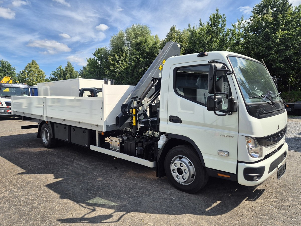 FUSO FUSO 9C18 Canter Alu Pritsche 5.5m Kran 3x hydr. - Açık kasa kamyonet: fotoğraf 3 FUSO FUSO 9C18 Canter Alu Pritsche 5.5m Kran 3x hydr. - Açık kasa kamyonet: fotoğraf 3