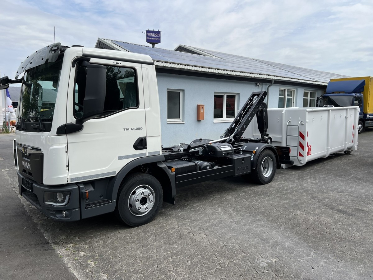 MAN TGL 12.250 BL NEU City Abrollkipper PowerMatic s - Kancalı yükleyici kamyon: fotoğraf 5 MAN TGL 12.250 BL NEU City Abrollkipper PowerMatic s - Kancalı yükleyici kamyon: fotoğraf 5