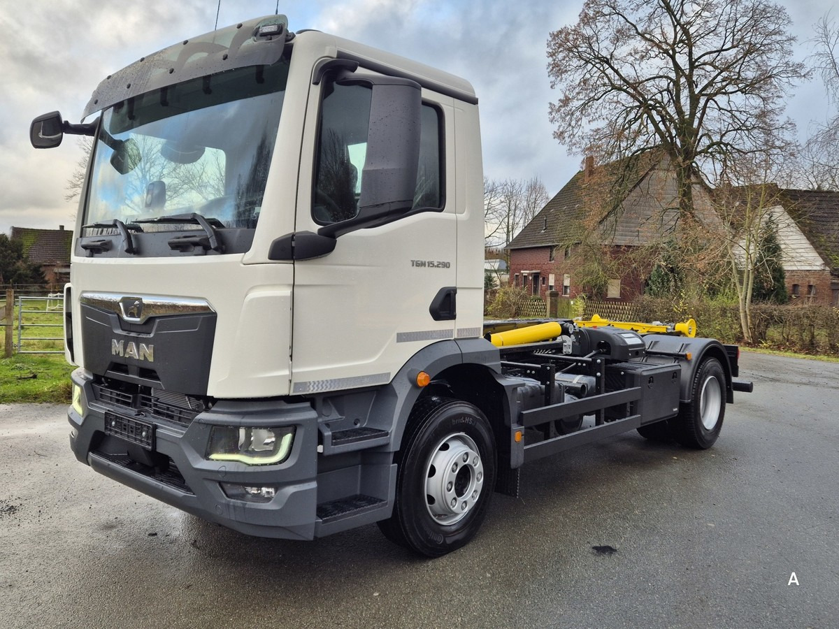 MAN TGM 15.290 BL Abrollkipper PowerMatic Standheiz. - Kancalı yükleyici kamyon: fotoğraf 3 MAN TGM 15.290 BL Abrollkipper PowerMatic Standheiz. - Kancalı yükleyici kamyon: fotoğraf 3