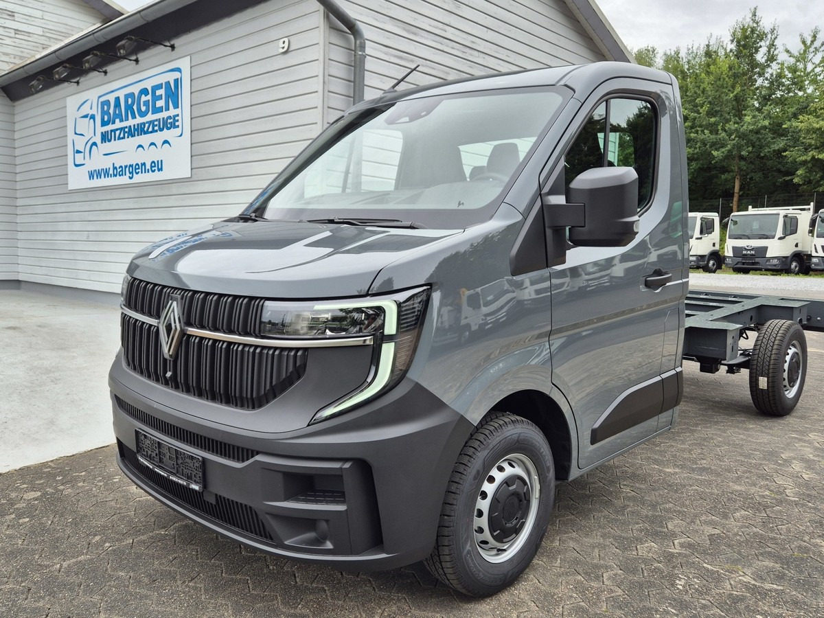 RENAULT Master L2H1 (neues Mod.) Alupritsche m. Kran - Açık kasa kamyonet: fotoğraf 1 RENAULT Master L2H1 (neues Mod.) Alupritsche m. Kran - Açık kasa kamyonet: fotoğraf 1