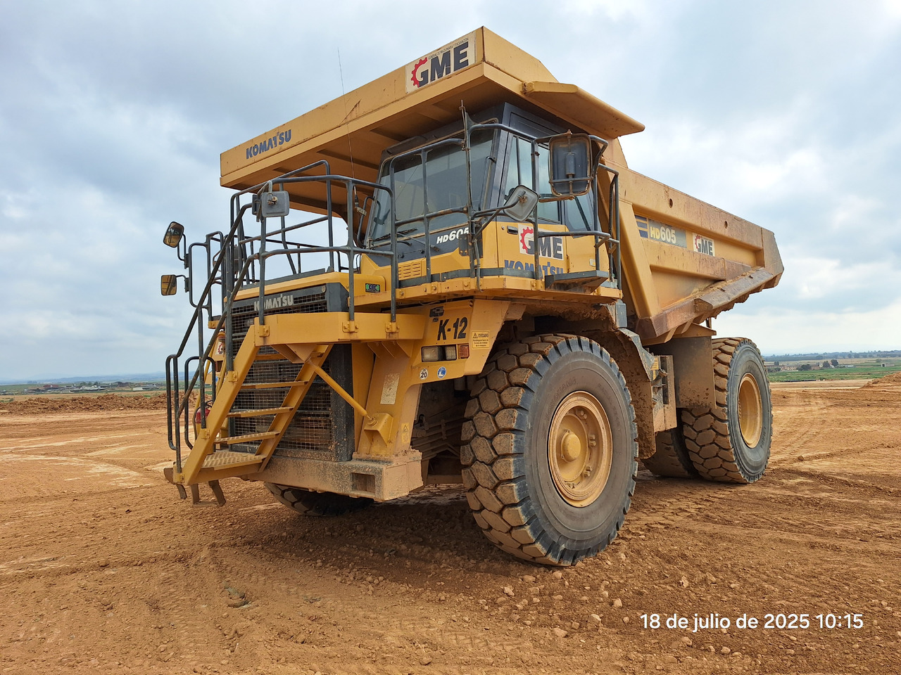 KOMATSU HD605 7-EO - Rijit kamyonu: fotoğraf 2 KOMATSU HD605 7-EO - Rijit kamyonu: fotoğraf 2