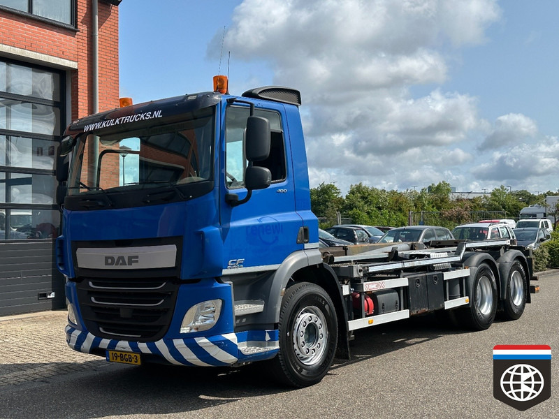 DAF CF 400 FAS VDL HOOKLIFT / HOLLAND TRUCK / VBK COVERING - Kancalı yükleyici kamyon: fotoğraf 2 DAF CF 400 FAS VDL HOOKLIFT / HOLLAND TRUCK / VBK COVERING - Kancalı yükleyici kamyon: fotoğraf 2