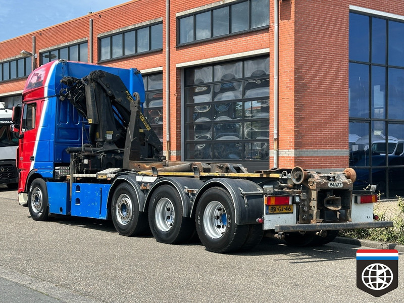 DAF FAK XF105 510 * MANUAL 16x ZF ** PALLFINGER PK20002 ** PALIFT HOOK 25t ** 8X2/4 - Vinçli kamyon: fotoğraf 4 DAF FAK XF105 510 * MANUAL 16x ZF ** PALLFINGER PK20002 ** PALIFT HOOK 25t ** 8X2/4 - Vinçli kamyon: fotoğraf 4
