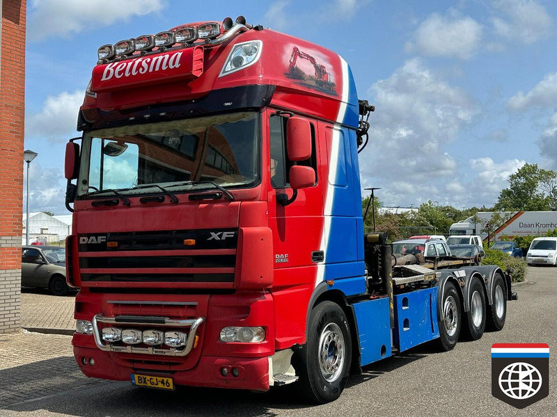 DAF FAK XF105 510  * MANUAL 16x ZF ** PALLFINGER PK20002 ** PALIFT HOOK 25t ** 8X2/4 - Vinçli kamyon: fotoğraf 2 DAF FAK XF105 510  * MANUAL 16x ZF ** PALLFINGER PK20002 ** PALIFT HOOK 25t ** 8X2/4 - Vinçli kamyon: fotoğraf 2