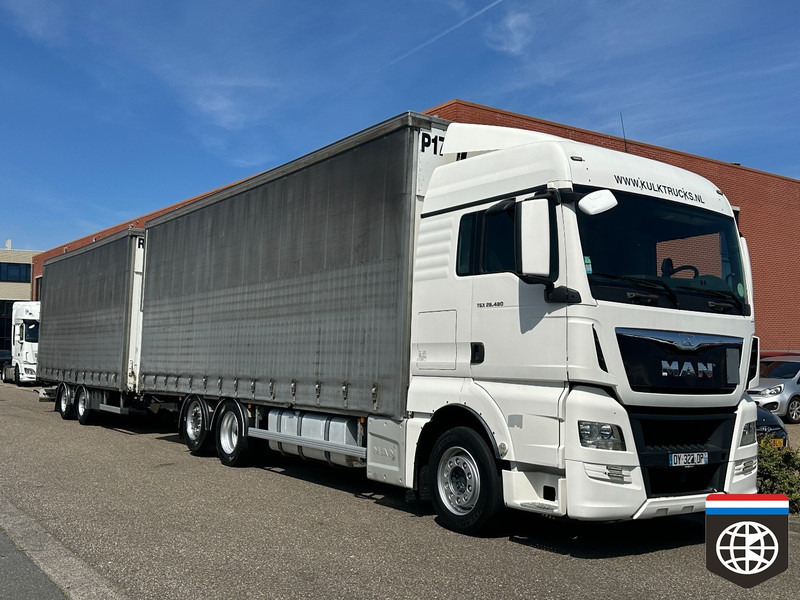MAN TGX 26.480 RETARDER - NIGHT A/C - 130M3 - Tenteli kamyon: fotoğraf 4 MAN TGX 26.480 RETARDER - NIGHT A/C - 130M3 - Tenteli kamyon: fotoğraf 4
